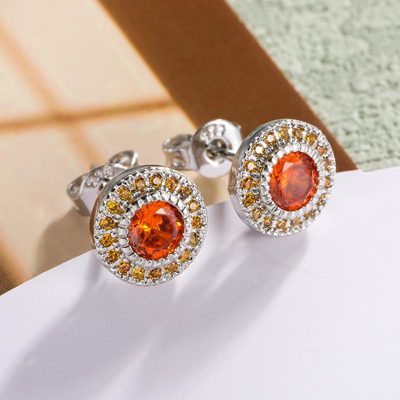 Akupresurní náušnice na hubnutí Jemné náušnice na hubnutí pro ženy Zirkony Všestranné Atic Náušnice Šperky