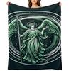 Saint Raphael Archangel - Angel of Healing - Christmas gift Throw Blanket For Baby Personalized Gift Beach Vintage Blankets