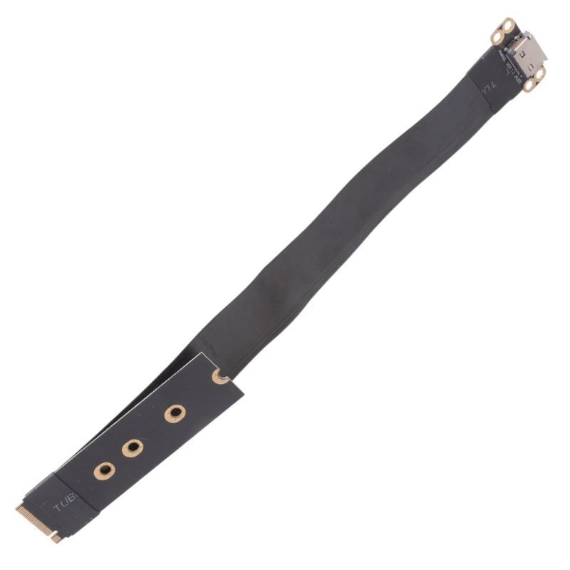 M.2 NVMe to Oculink SFF-8611 SFF-8612 Host Cable 20cm for Fast Speed Data Transfer and Storage Expansion
