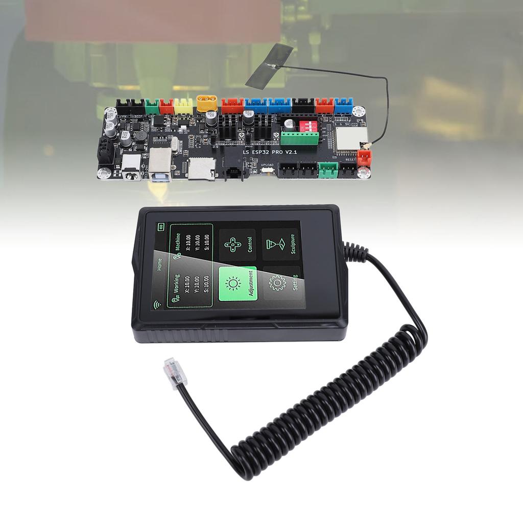 Engraving Machine Mainboard for MKS LS ESP32 PRO Dual Core 32 Bit Control Board Silent Driver with 3