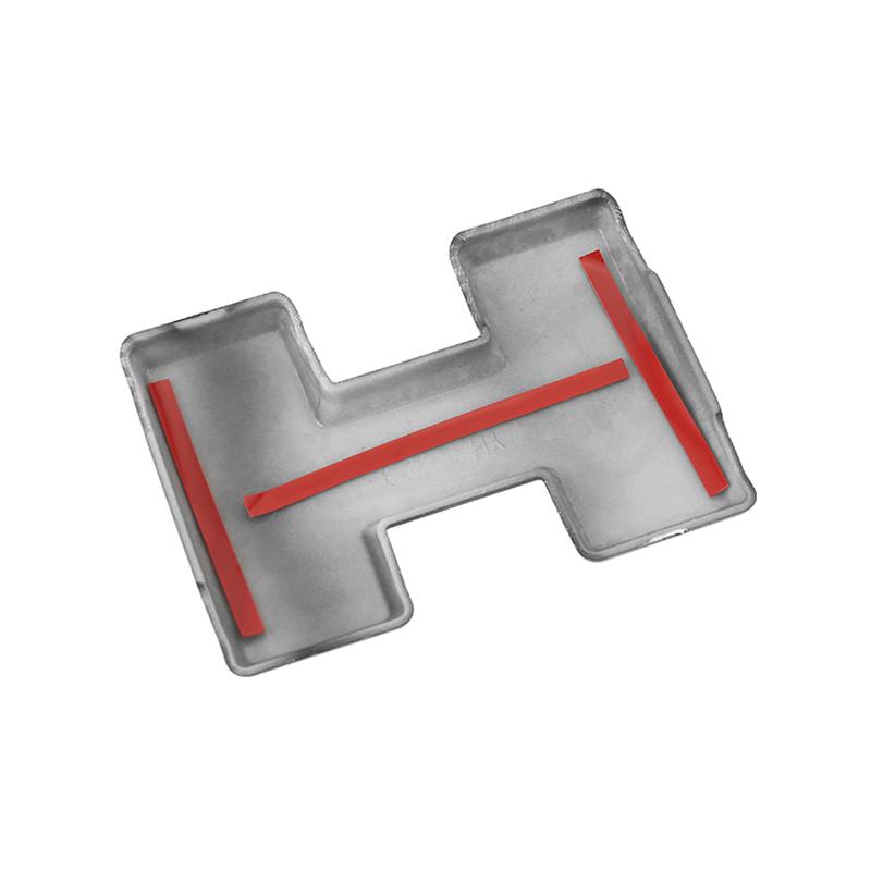 For Great Wall Haval H9 2th 2024 2025 3D ABS Sticker Car Front Emblem Badge Decals Black Badge Logo Emblem Cover Car-Styling