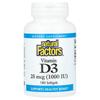 Natural Factors Vitamin D3 25mcg (1000IU) Softgels, 180 Count