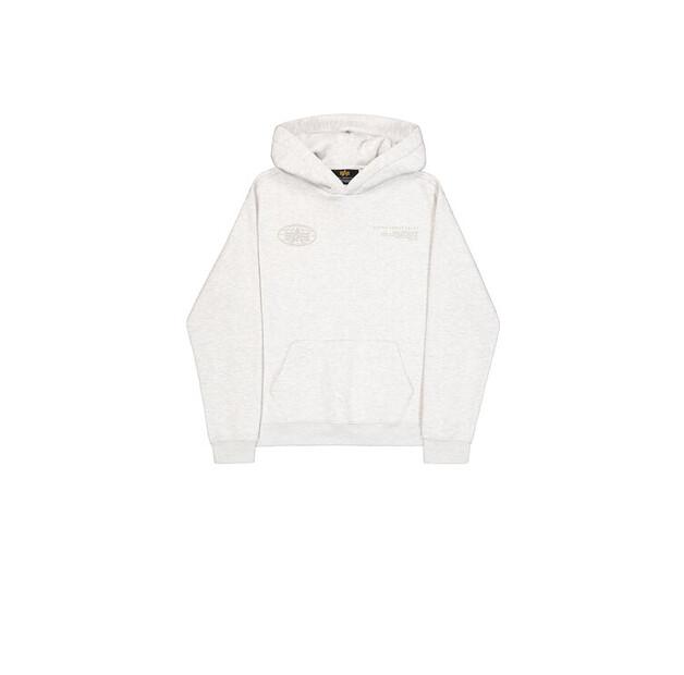 Худи Alpha Industries World Logo Backprint Hoodie EU S