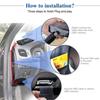 OBD2 for HUD Car Head Up Display Digital Speedometer Windshield Speed Projector Speeding Water Temp RPM Alarm Fuel Consumption