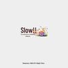 Cartoon Snail Reflective Rear Windshield Sticker - Slow Down & Keep Safe Distance
