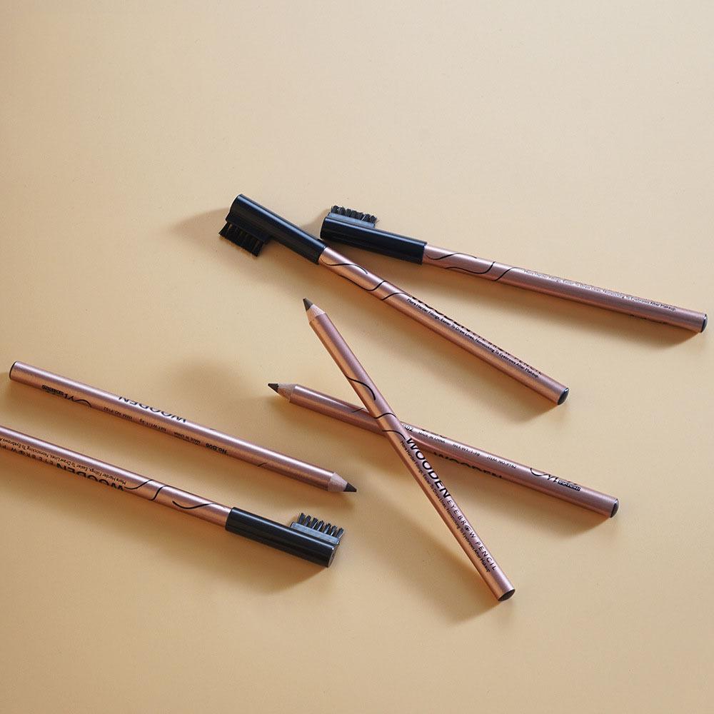 3 Colors Eyebrow Pencil Eyeliner Set, Waterproof Eye Brow Pencil, Easy To Color, Long Lasting Eye Liner Gel Pen, Women Professional Eye-Makeup Pencil