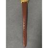 Used Operation OMEGA Omega ladies watch gold dial brown leather belt hand winding