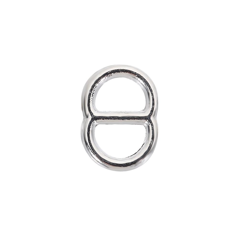 50pcs High Quality Newest Tri-glide Belt Buckle Mini DIY Bags Buckles 4mm Small Strap Buckles Buttons Shoes Accessories