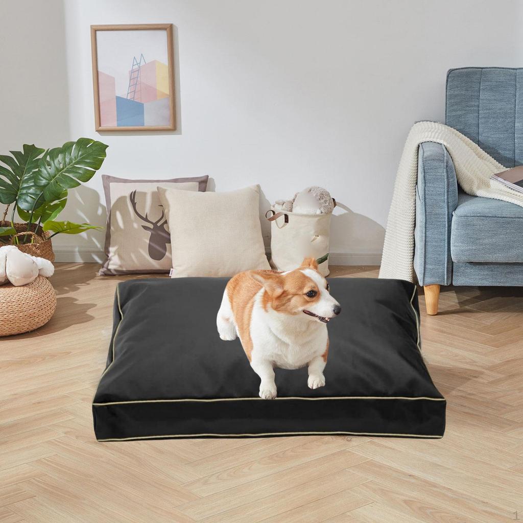 Dog Bed Cover Crate Mattress Washable Replacement Sheet Waterproof Pets Cat Mat Cushion