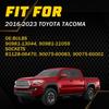 3pcs Sockets Bubls Tail Turn Reverse Brake Signal Light 16-23 For Toyota Tacoma