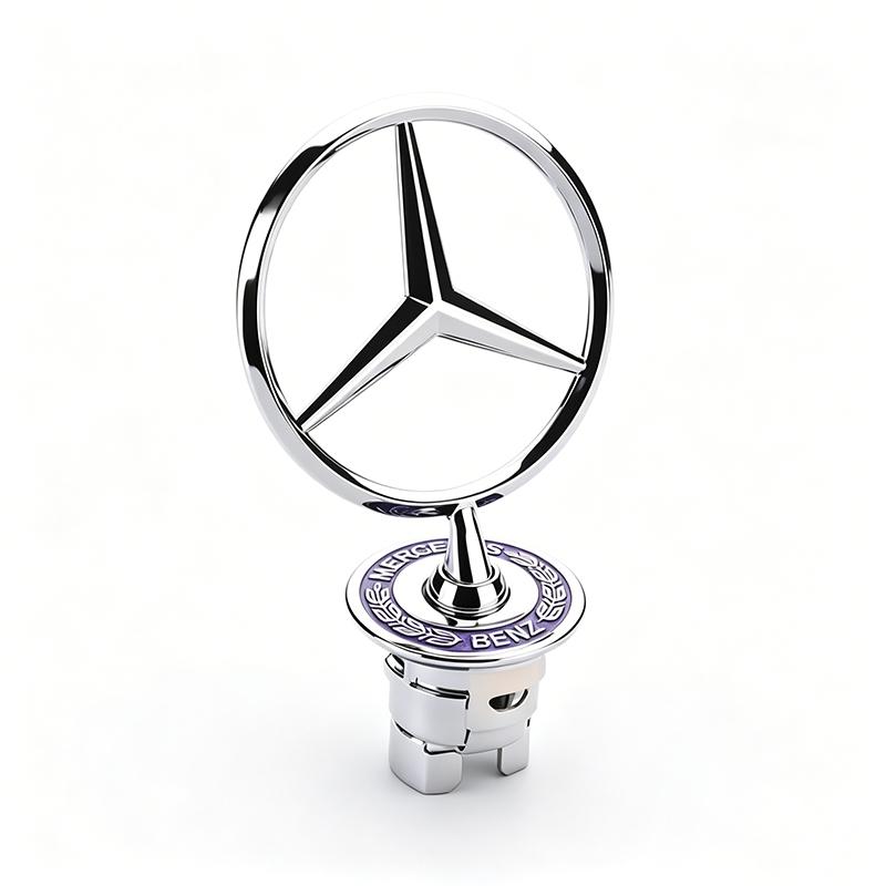 Auto Motorhaubenemblem Motorhauben-Logo Markierung für Mercedes Benz Maybach C E S Klasse W204 W205 W212 W213 W211 W220 W222 W223 bfio9