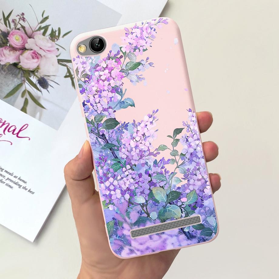 Flower Cover For Xiaomi Redmi 4A 4x Beautiful Moon Night Black Cat Phone Case For Redmi 4x Redmi4a Protection Coque Funda Capas