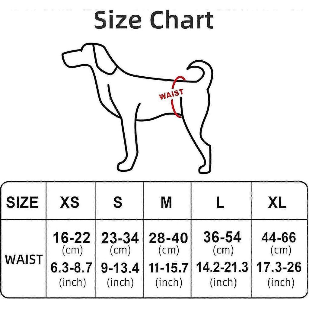 Dog Poop Pants with 50pcs Dog Poop Bags, Adjustable Reusable Dogs Sanitary Pants Pet Physiological Underwear Diaper Poops Collection Trousers for Inco