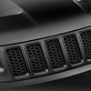 Car Grille Engine Hood Decoration Cover Stickers For Jeep Grand Cherokee 2017-2020 ABS Car Exterior Accessories