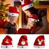 Light Kids Led  Adult Christmas Hat Santa Claus Snowman Reindeer Cap Xmas Gifts