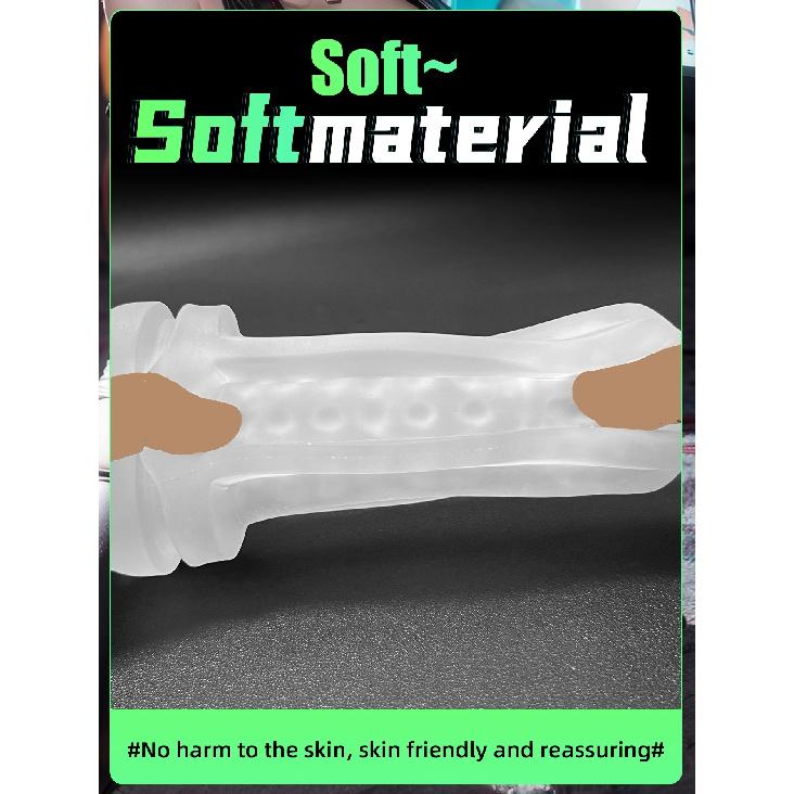Hot Male Masturbation Cup Soft Silicone Pocket Pussy Endurance Exercise Transport Male Masturbator Adult Sex Toys for Men Couple