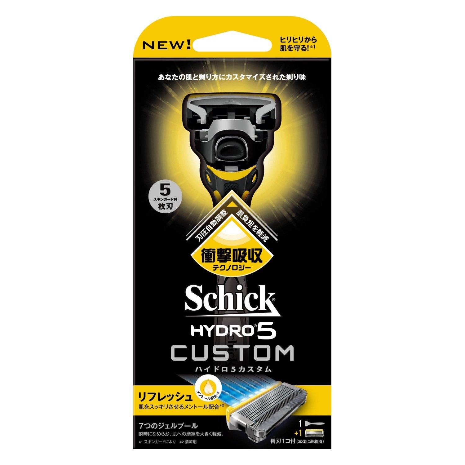 

Schick Schick Hydro 5 Custom Refresh Holder with 1 spare blade spare blade is already attached to the main (1 unit)