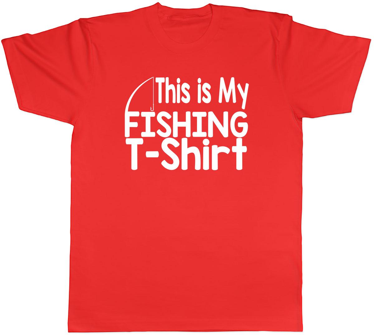 This is my Fishing TShirt Unisexs Unisex TShirt Tee S