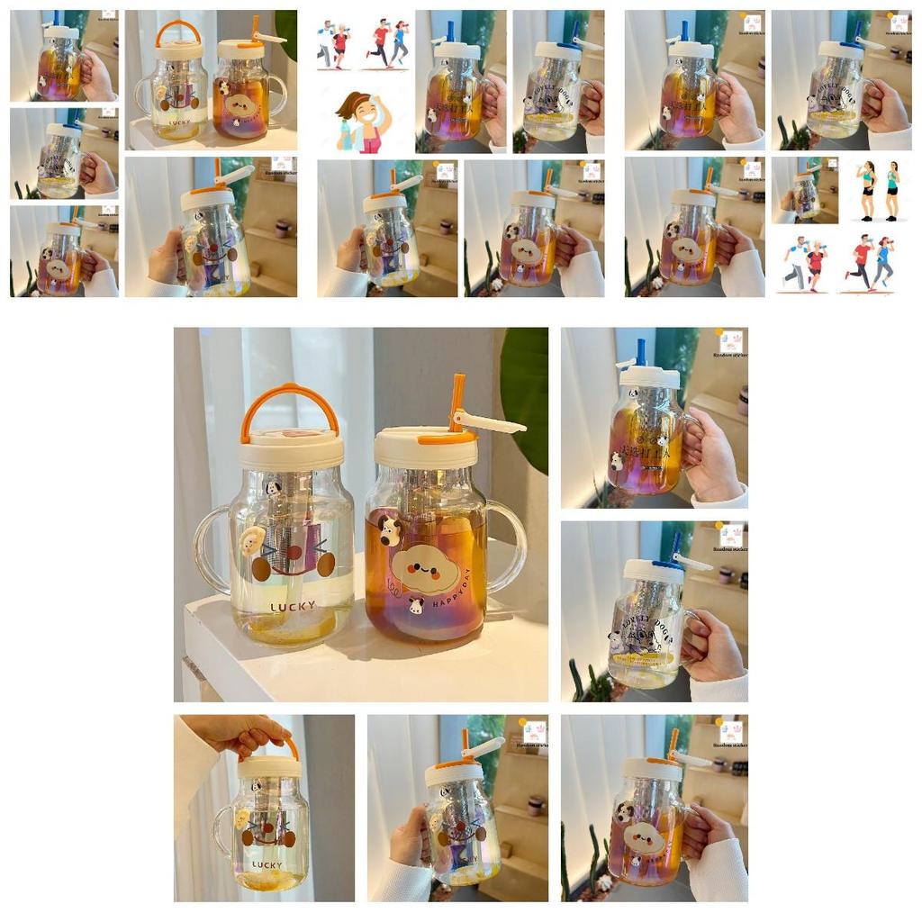 Versatile Glass Mug For All Occasions High Temperature Resistance Sealed Lid Suitable For Gifting