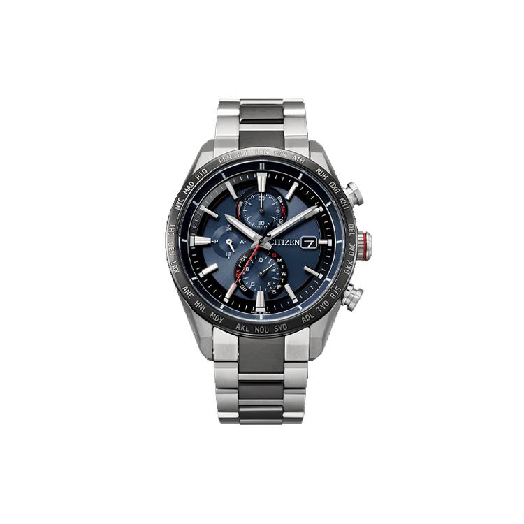 

CITIZEN Men s Ecology Drive Collection Watch AT8186-51L Blue Dial