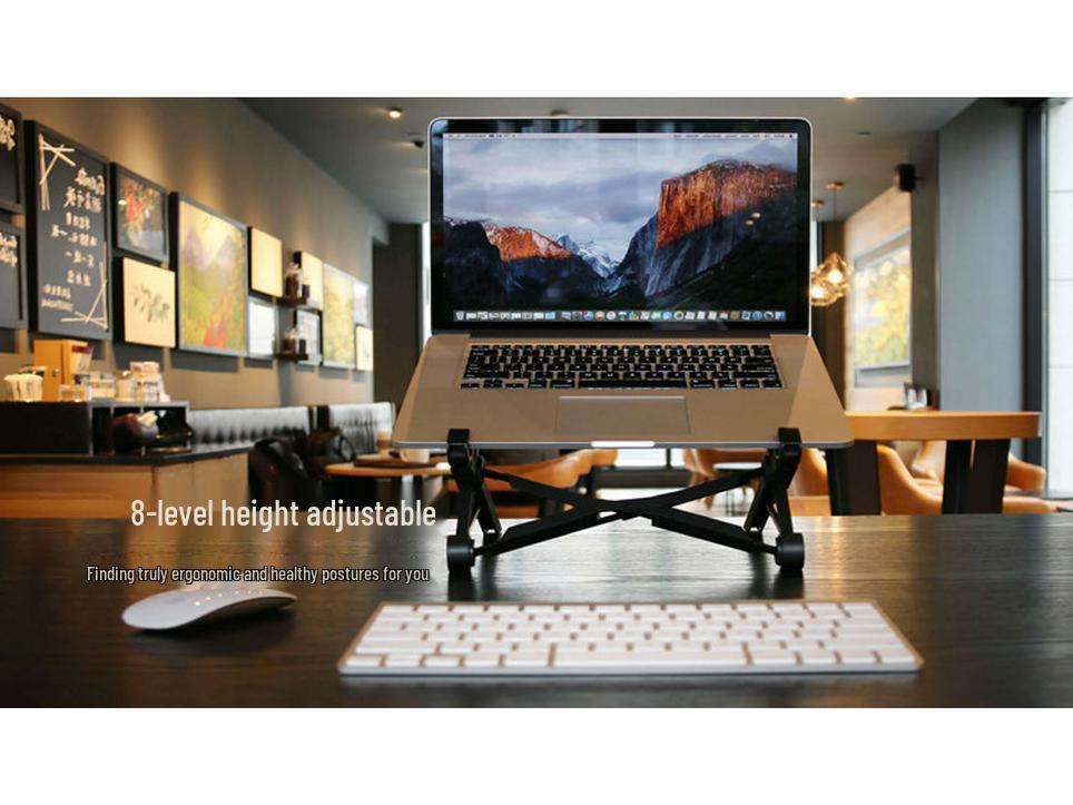 Support d'ordinateur portable pliable et réglable Nexstand K2