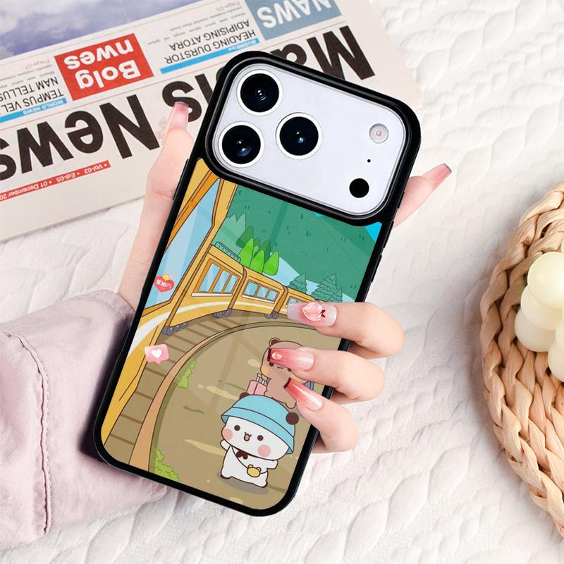Cute BuBu DuDu Phone Case For IPhone 17 16e 15 14 13 12 11 Pro Max Air Mini Soft Protective Cover