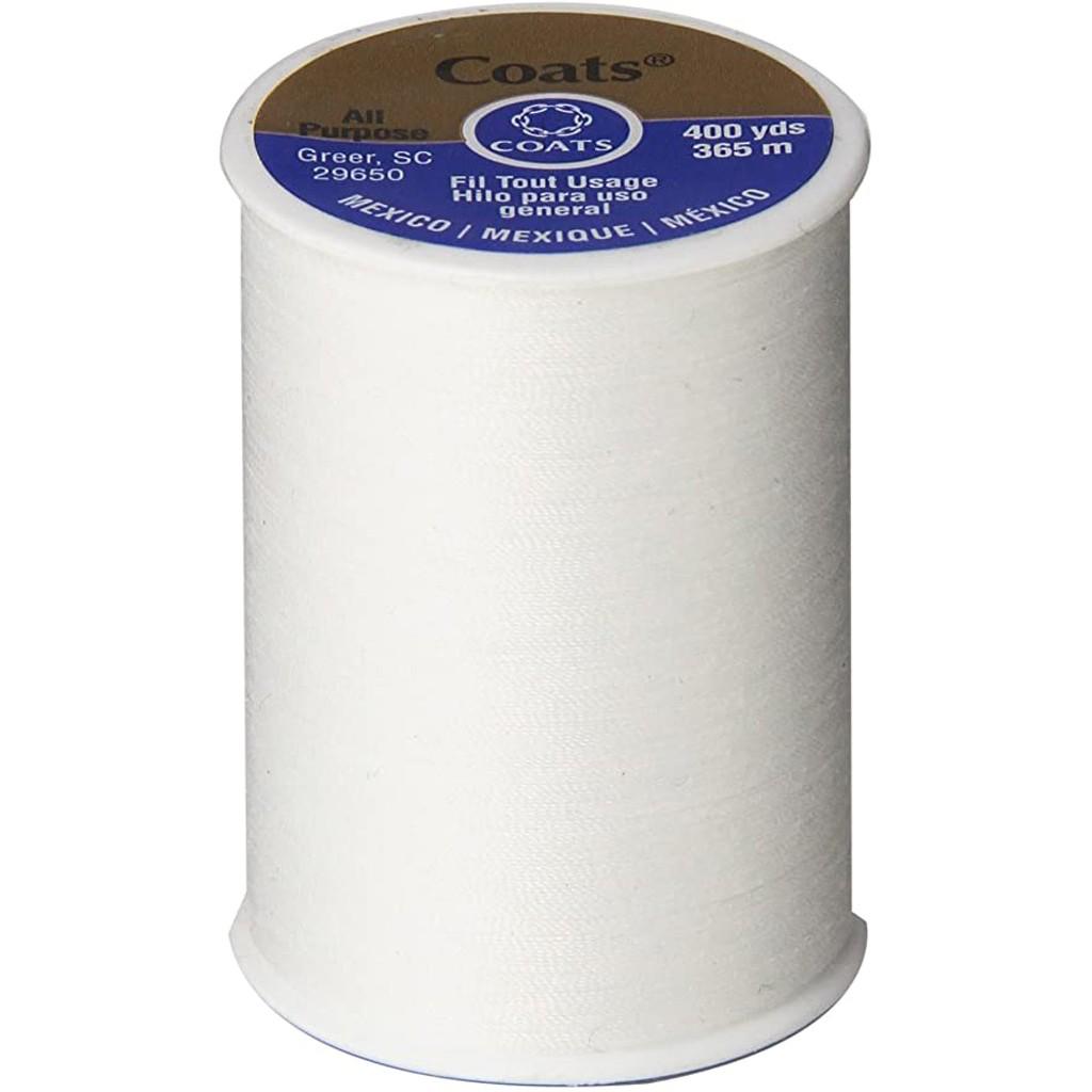 400 Yards White Sewing Thread Spool All Purpose uygun fiyatlı satın ...