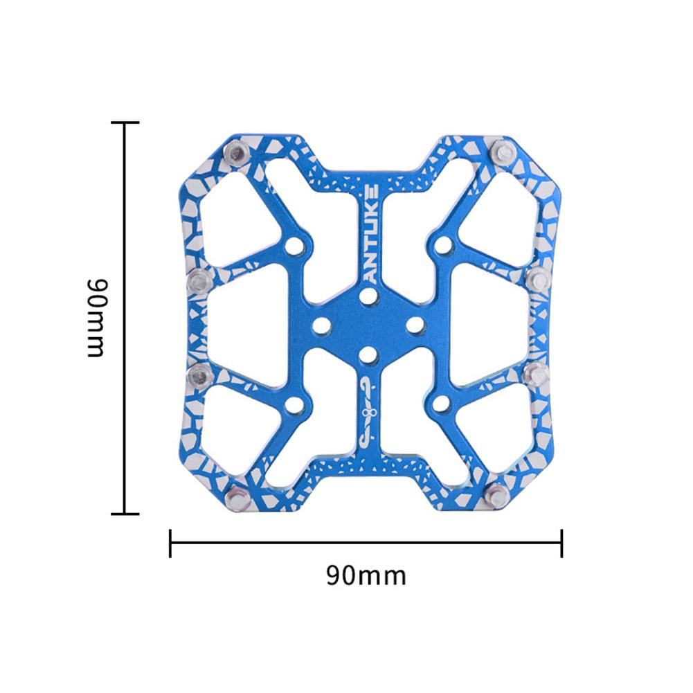 Aluminiumlegierung Fahrrad Pedale Schuhplatten Schloss Fußpedal Selbstverriegelndes Gerät Abriebfest Mountainbike Fahrzubehör Zubehör