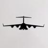 Stunning 1pc Metal Transport Aircraft Wall Decoration! Scene Decoration. Ideal for Home Kitchen Indoor and Outdoor Wall Decor.