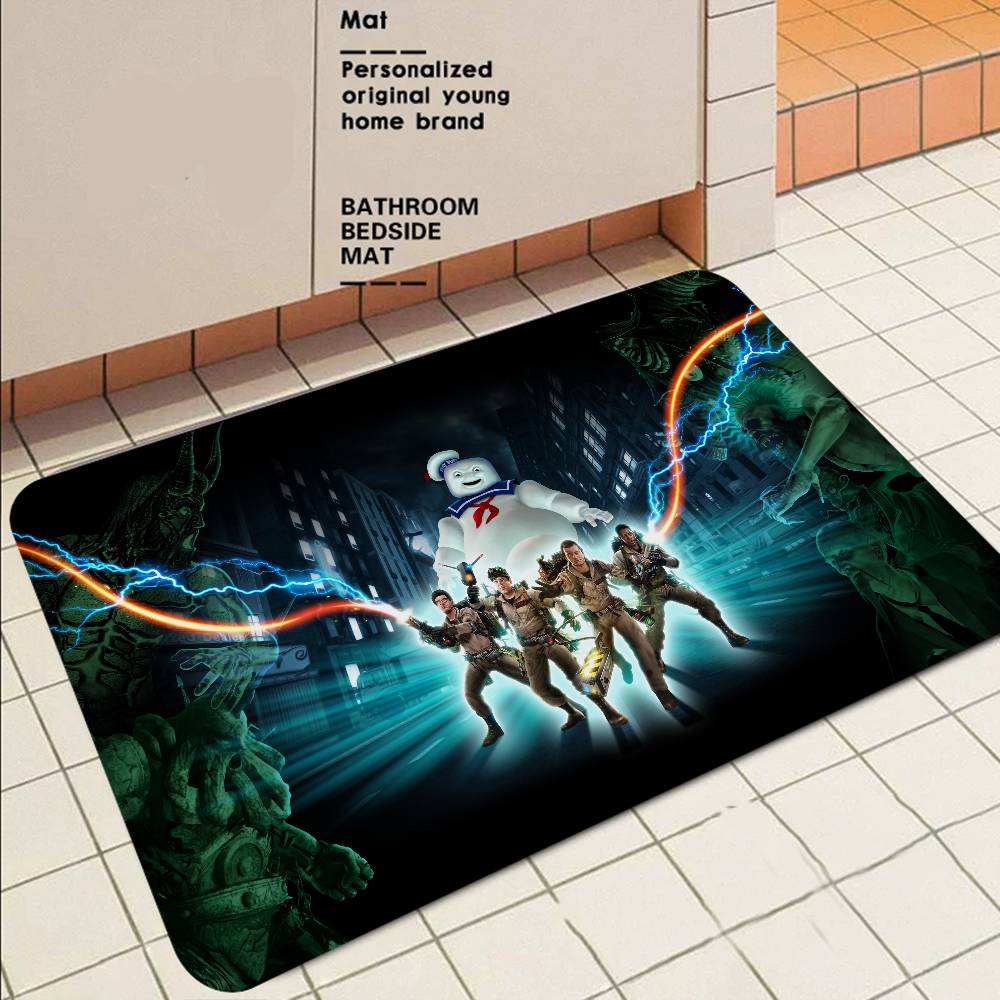 Ghostbusters Hallway Carpet INS Style Soft Bedroom Floor House Laundry Room Mat Anti-skid Bedside Area Rugs