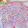 Cartoon Animal 3D Stickers Kawaii Bunny Bubble Stickers DIY School Stationery Sticker Phone Case Sticker Aesthetic Sticker