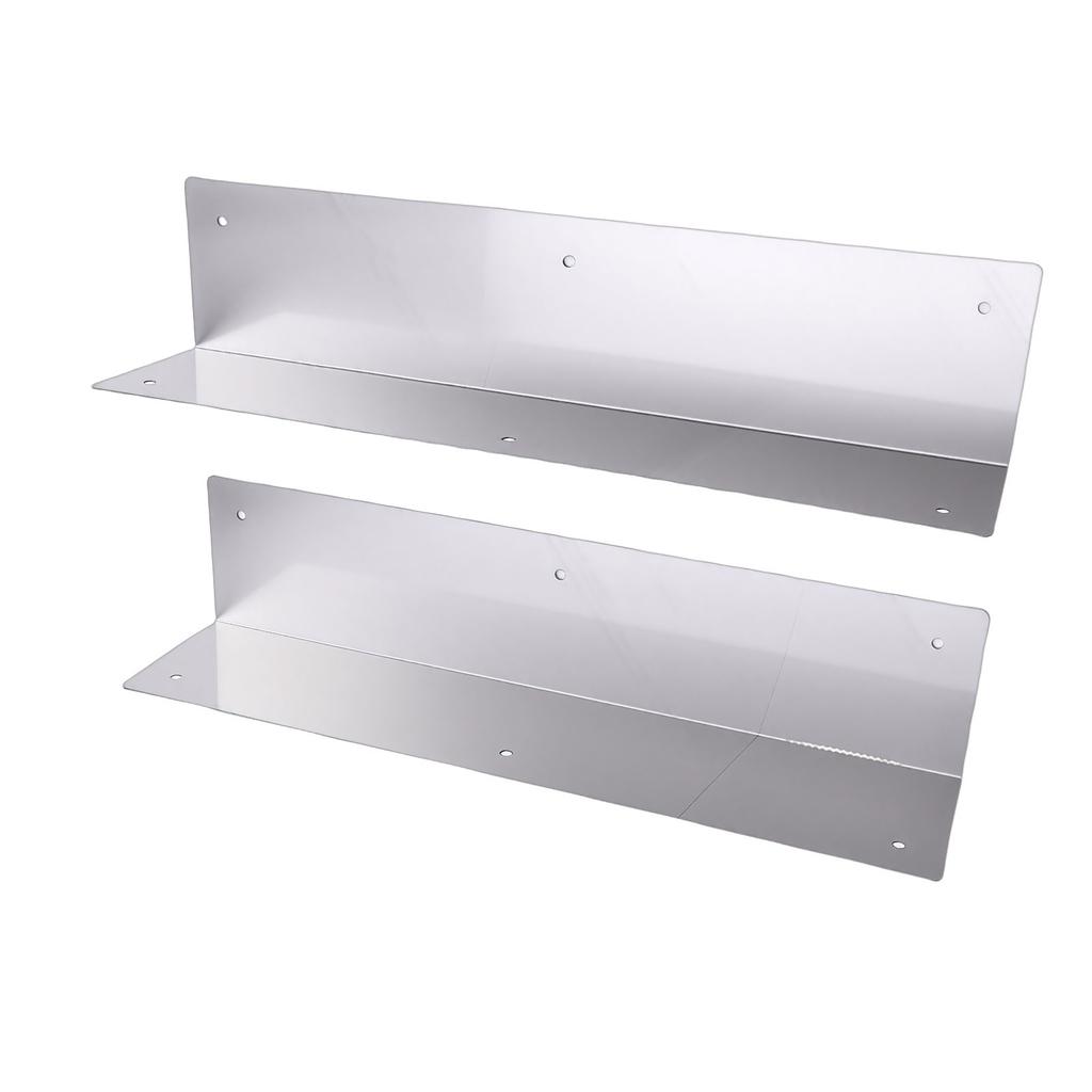 2pcs Stainless Steel Corner Guards Siding Corner Guards Protector 89 Degree Angle Weed Whacking Protection for Outside
