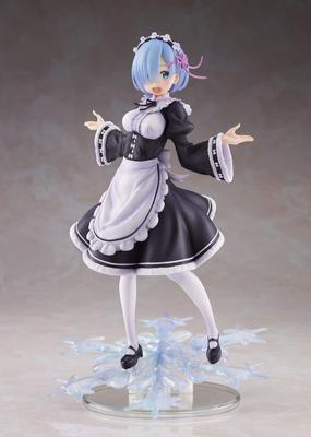 Taito Winter Maid Rem Bunte Anime PVC Puppe Künstler Meisterwerk Höhe ReZero 20,32 cm