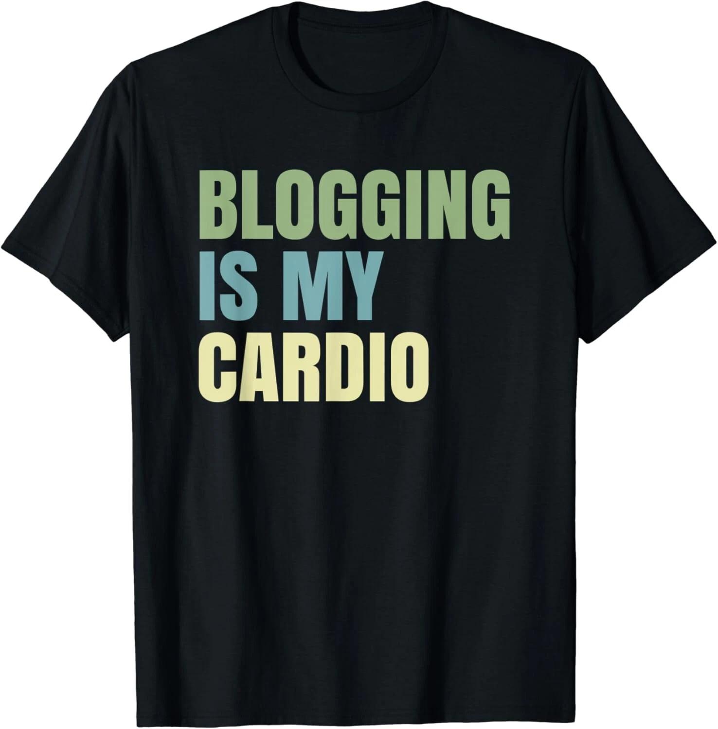 

Blogging T-Shirt Gift for a Blogger who Blogs Gift Unisex T-Shirt L