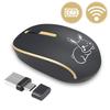 Kabellose USB-Kaninchenmaus Kompatibel mit Android-Maus, & Typ-C 2-in-1 Empfänger, 2,4G, Batteriebetrieben, Leise, 3-stufiger Energiesparmodus, Kabellos,