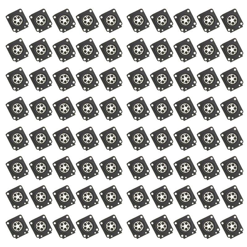 Top Sale 80Pcs/Lot For Zama 180 Metering Diaphragm Membrances Gasket Parts For Zama180 192 Carburetor Repair Kit