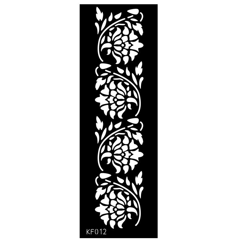 Pet Hollow Tattoo Template Juice Tattoo Sticker Template Ins Wind Flower Tattoo Sticker