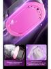 Compact Folding Handheld Garment Steamer with Digital Display for Home Use