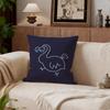 Cute Dodo Cushion Cover Cushion Cover Set 4Pcs 50x50 45x45 40x40 Pillowcase Decorative Sofa Home Decor