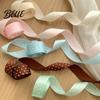 DIY Crafting Ribbon for Bows 1" X 5 Yards Polka Dot Satin Gift Wrapping and Crafting Packaging Holidays Fabric Wedding Decorations