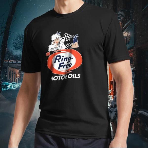 Men s and Women s T-shirts Macmillan Ring Free Motor Oil S