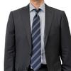 [Milano Alpha] Necktie Pin Business Washable Necktie Solid Stripe Small Pattern Check Regimental Formal Gift 03