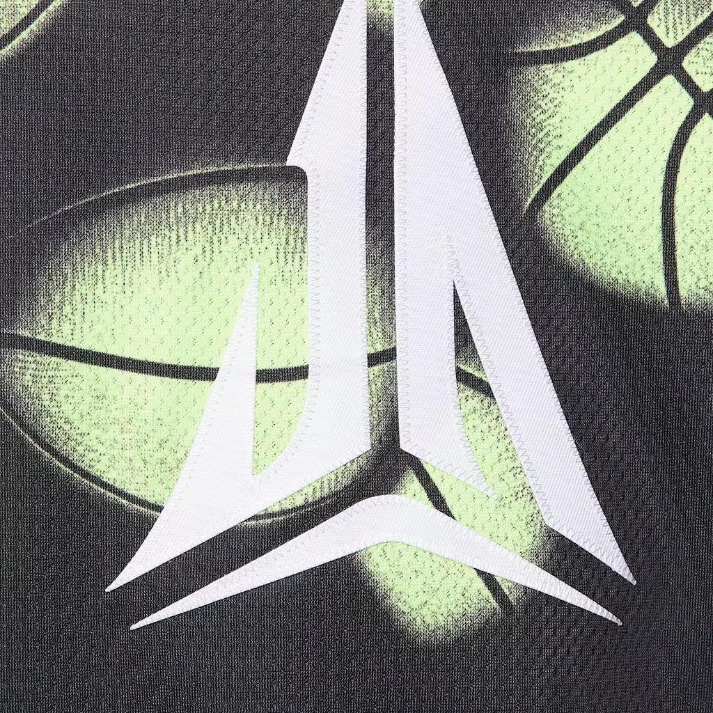 Nike Dri-Fit DNA Basketball Jersey All Over Print V-Neck Sleeveless Casual Basketball Vest Men Tops Lime FN2977-337