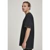 T-shirt oversize - Urban Classics - Noir/electriclime - 100% coton - Manches courtes - Coupe loose