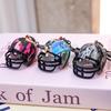 Portachiavi Casco da Rugby Stile Americano Giocattolo in Miniatura