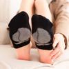Thin Sweat Velvet Invisible Toe Cover Invisible Socks Hosiery Half Foot Socks Forefoot Socks