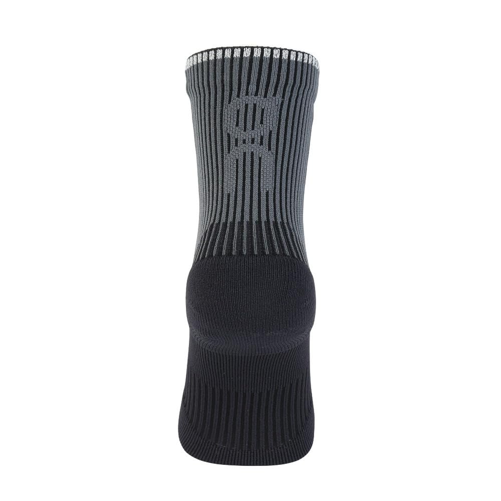 On Performance Run Sock Mid Black