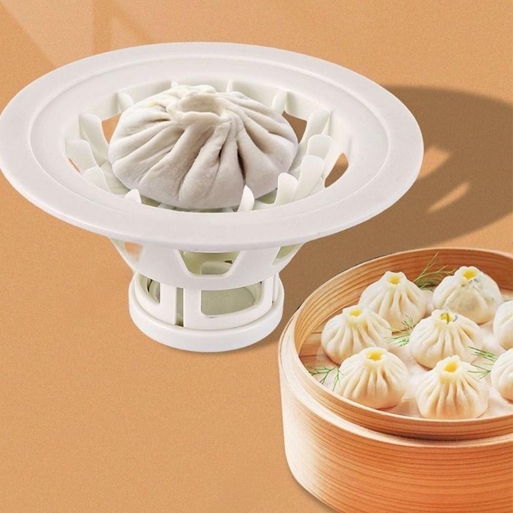 with Dough Cutter Baozi Maker Machine Non-Stick Steam Bun Mold Baozi Mold Kitchen Gadget
