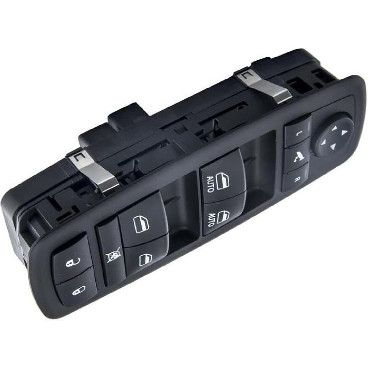 

Master Power Window Control Switch Door Lock Front Left Driver Side Door w/Power Folding Mirror Fit For Jeep Grand Cherokee 2014 2015 2016 2017 2018