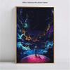 HUACAN DIY Full Drill Square Diamond Painting Landscape Diamond Embroidery Starry Sky Rhinestone Mosaic Painting